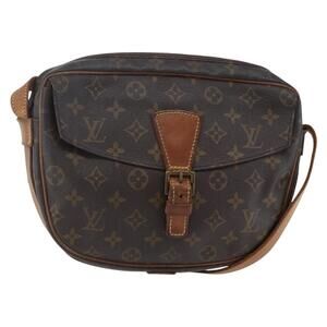 LOUIS VUITTON Monogram Jeune Fille GM Shoulder Bag M51225 LV Auth bs30105